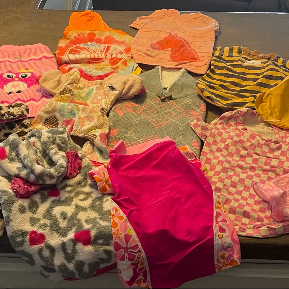 Dog mixed clothing lot